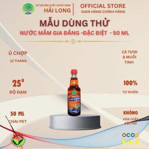 nước mắm gia đẳng đặc biệt 18 tháng