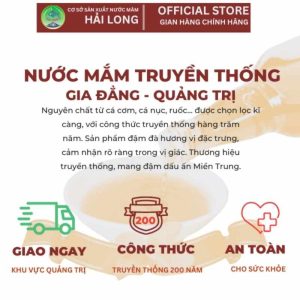 giao hàng -nước mắm chắt từ ruốc gia đẳng