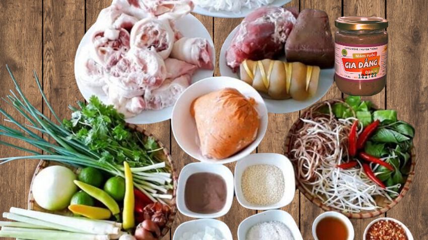 nguyen lieu nau bun bo hue ngon chuan vi