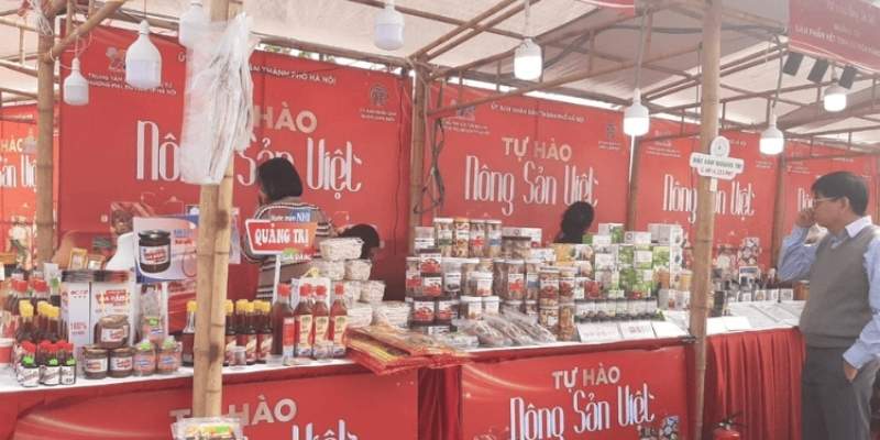 nước mắm gia đẳng tham gia hội chợ tại Hà Nội