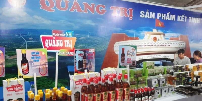 nước mắm gia đẳng tham gia hội chợ tại TP.HCM