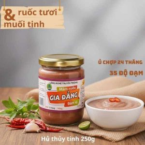 nước mắm truyền thống quảng trị-măm ruốc gia đẳng