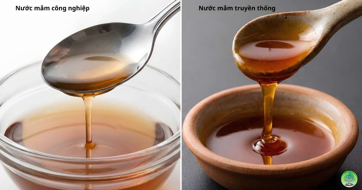 so sánh nước mắm truyền thống và mắm công nghiệp