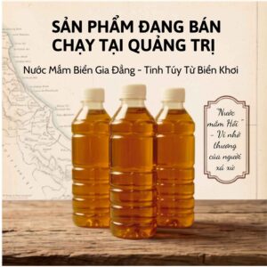 Top Sản phẩm nước mắm biển đang bán chạy tại Quảng trị
